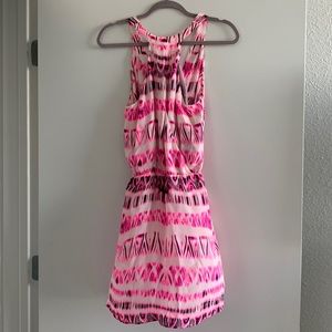 Parker pink cosmos dress size medium tags on never worn. Perfect condition.